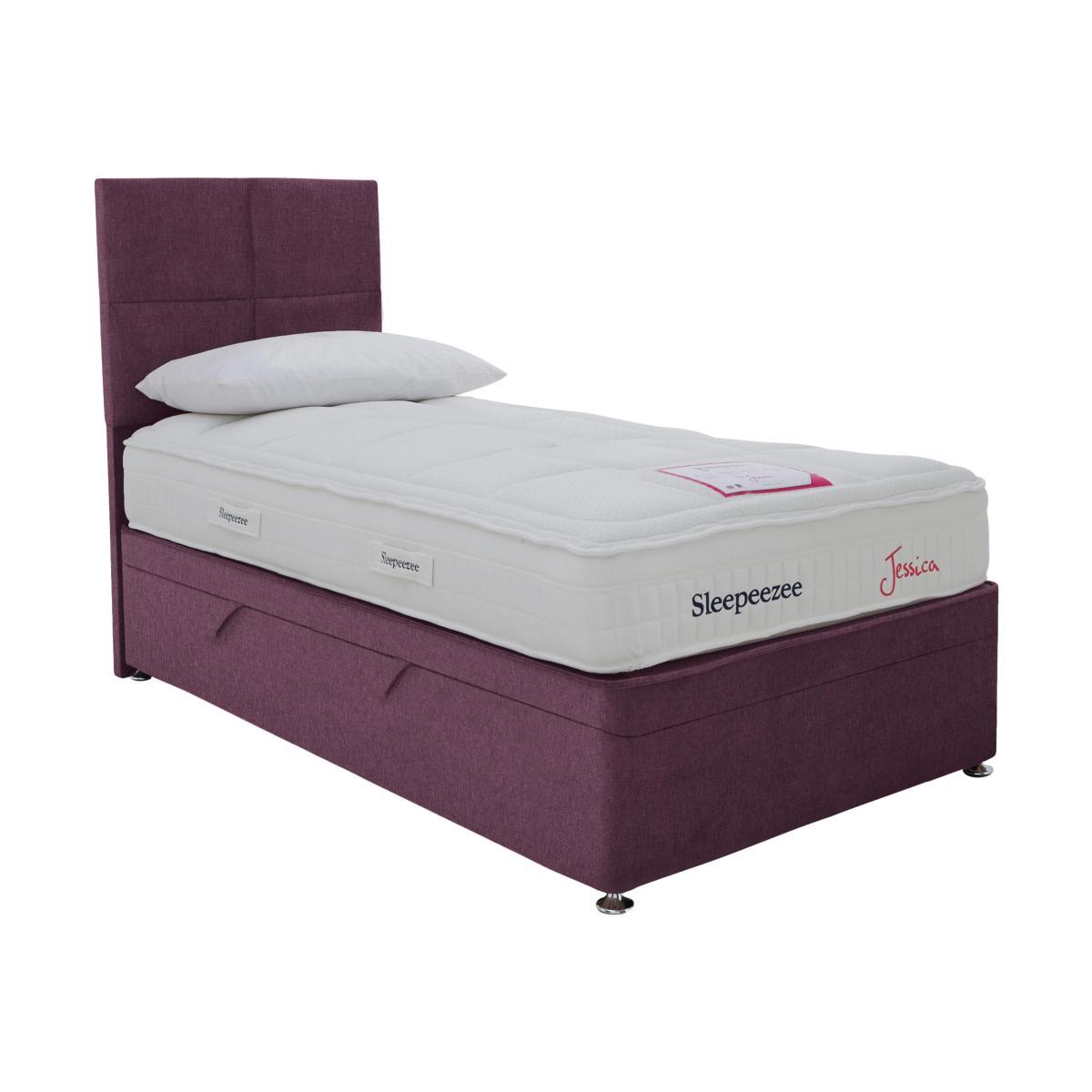 Sleepeezee - Jessica Side Ottoman Divan Set - Single – image 1