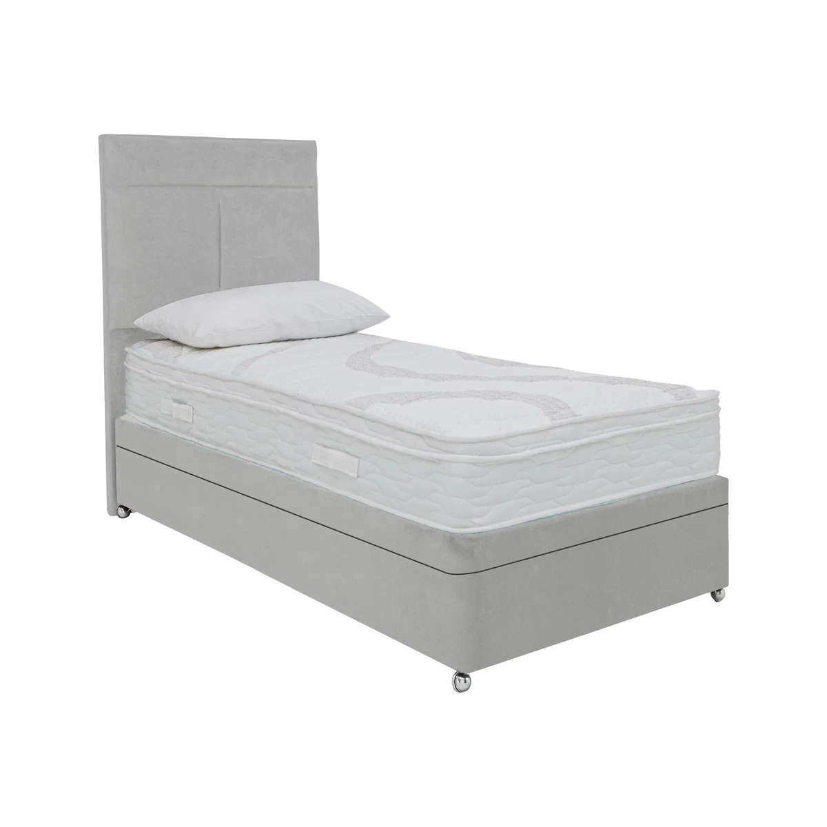 Sleep Story - Latex 3400 Side Ottoman Divan Set - Small Single
