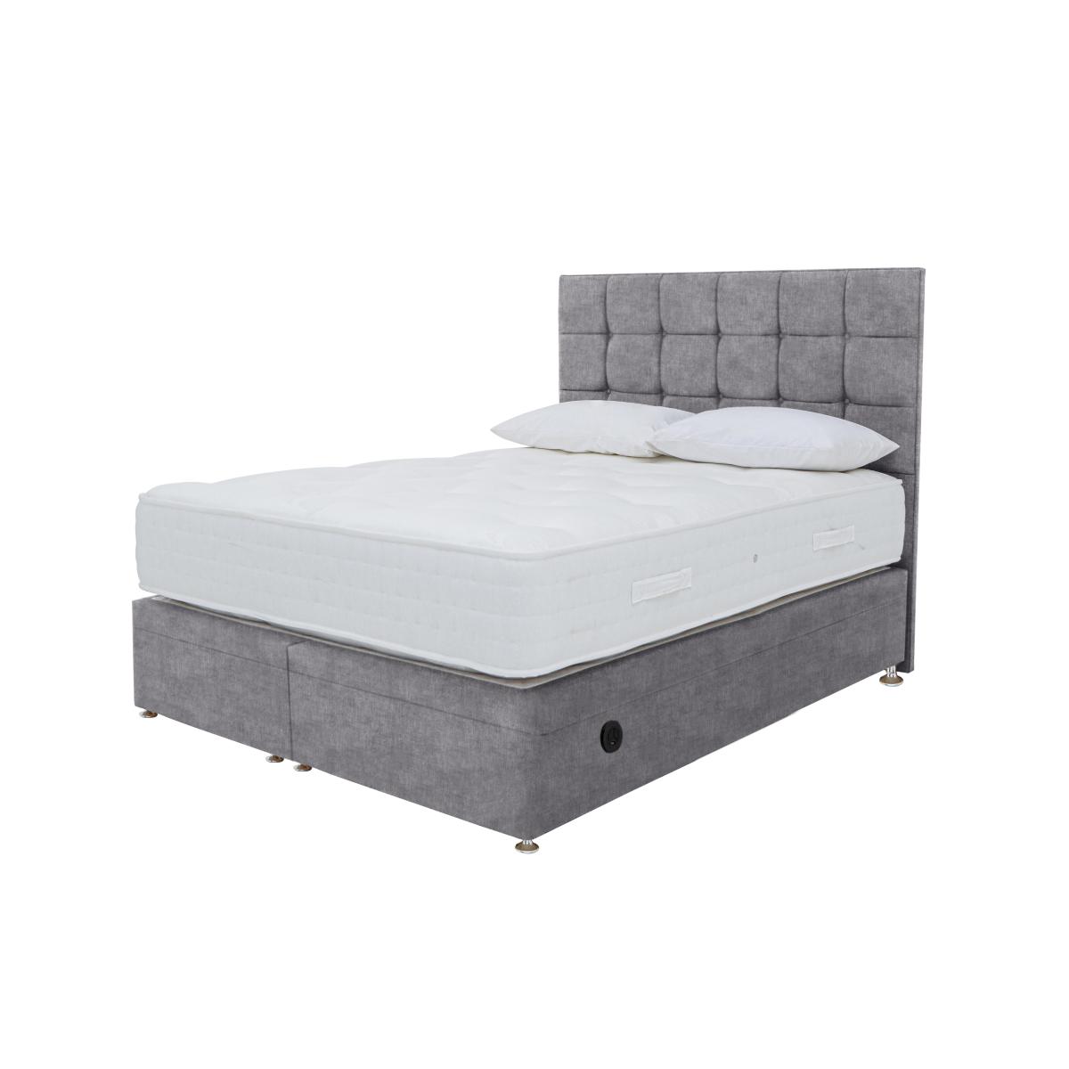 Firm Sleep 1500 Power Ottoman Divan Set - Small Single - Lace Dolphin – image 4