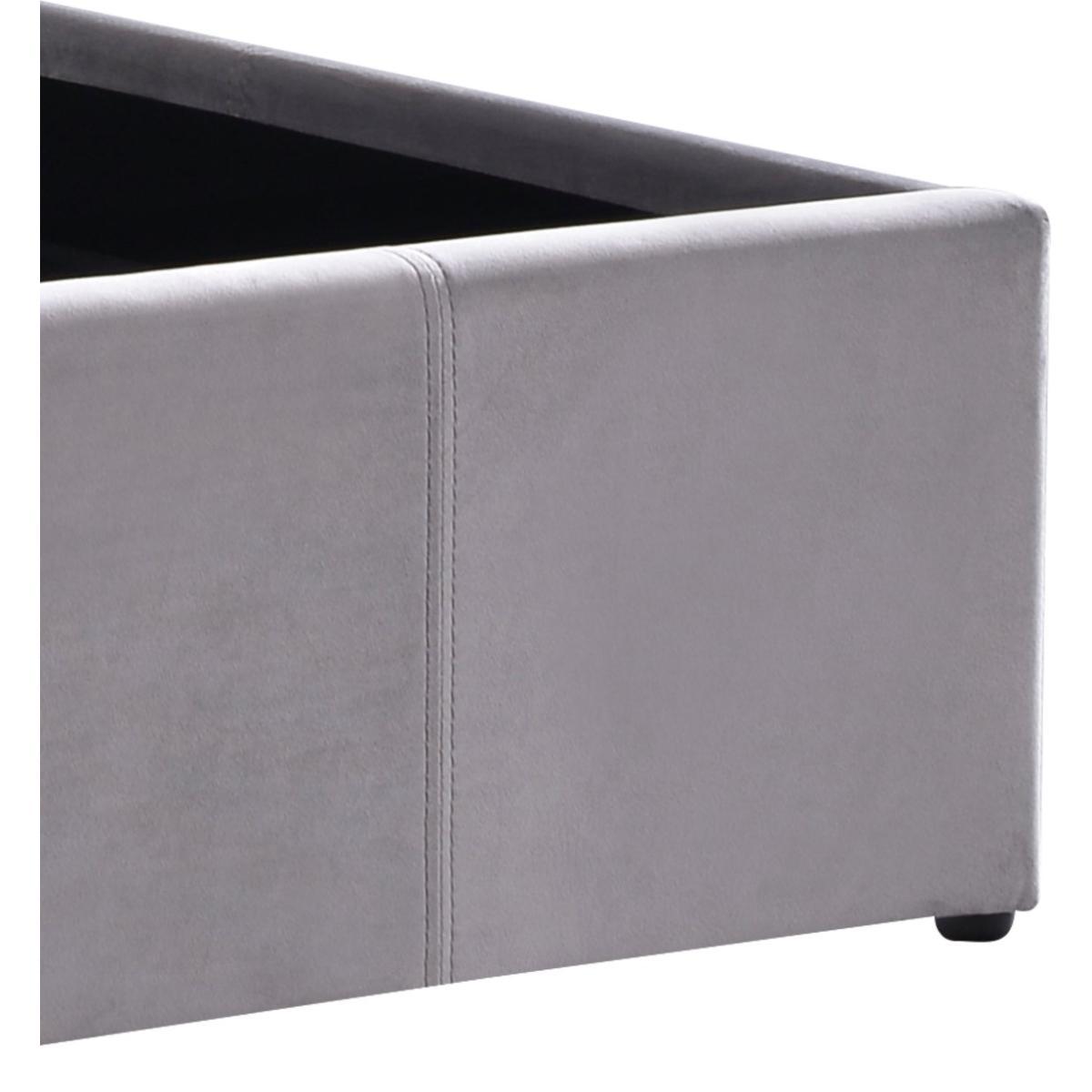 Habitat Pandora Single Ottoman Bed Frame - Grey – image 2