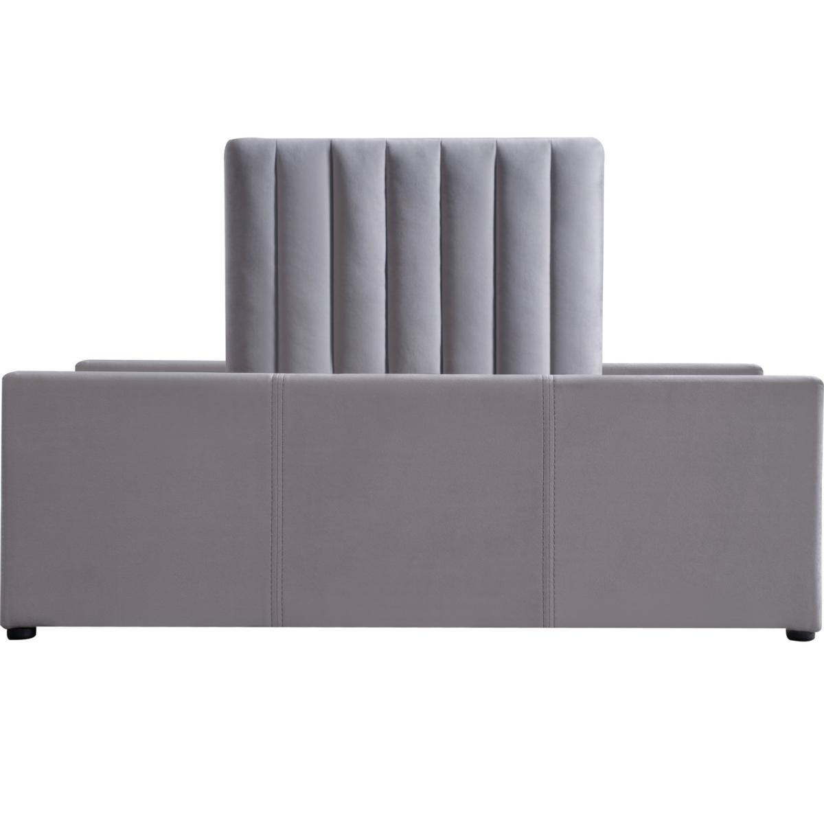 Habitat Pandora Single Ottoman Bed Frame - Grey – image 3