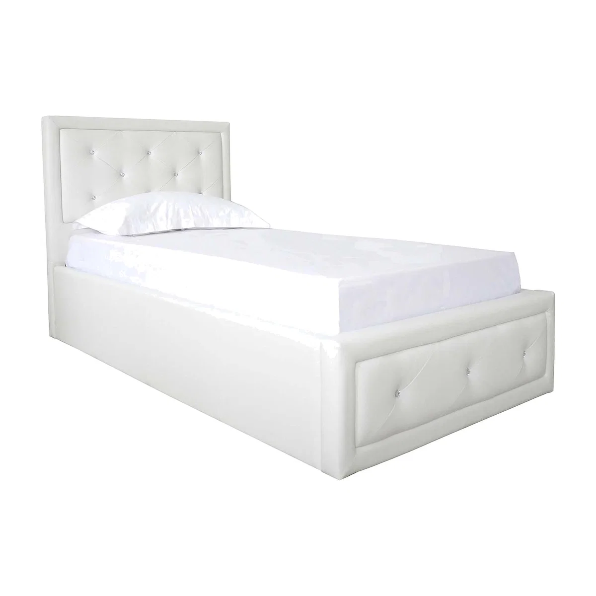 Hollywood Ottman Bed - White / Single – image 1