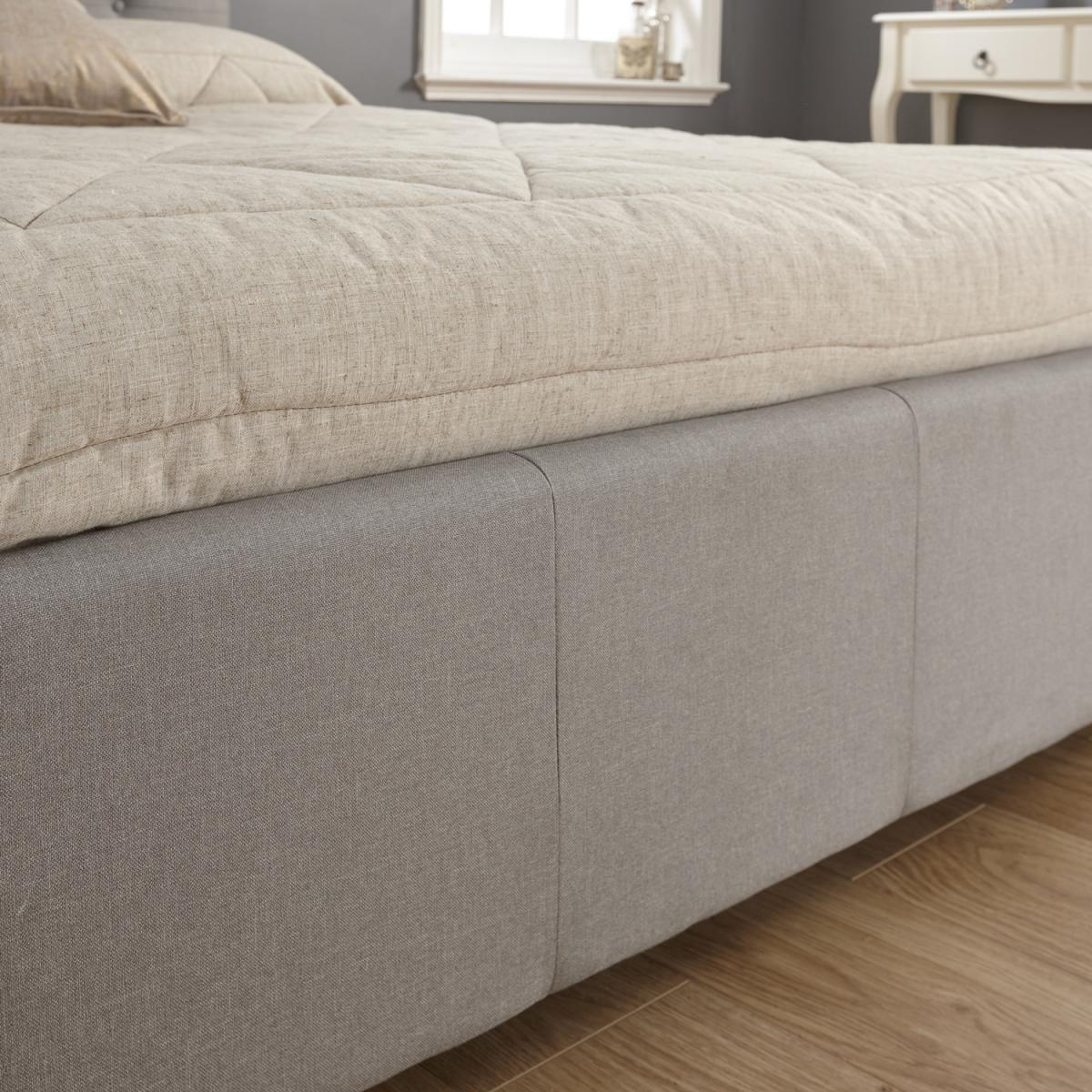 Regal Storage Ottoman Bed Frame - Grey / Single – image 8