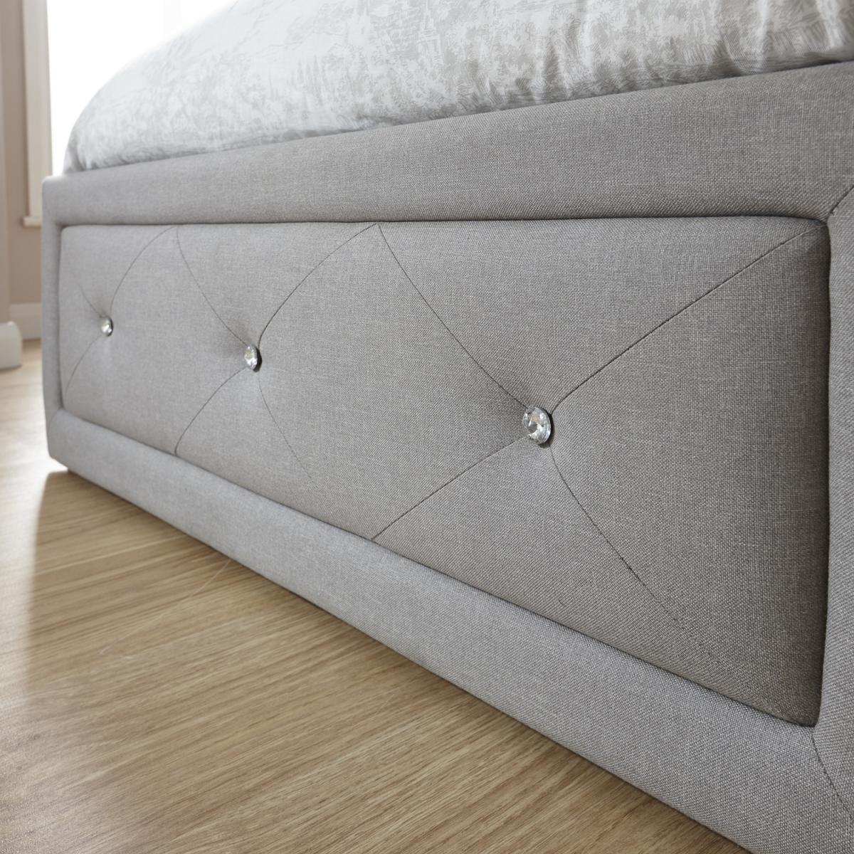 Hollywood Ottman Bed - Stone / Single – image 8