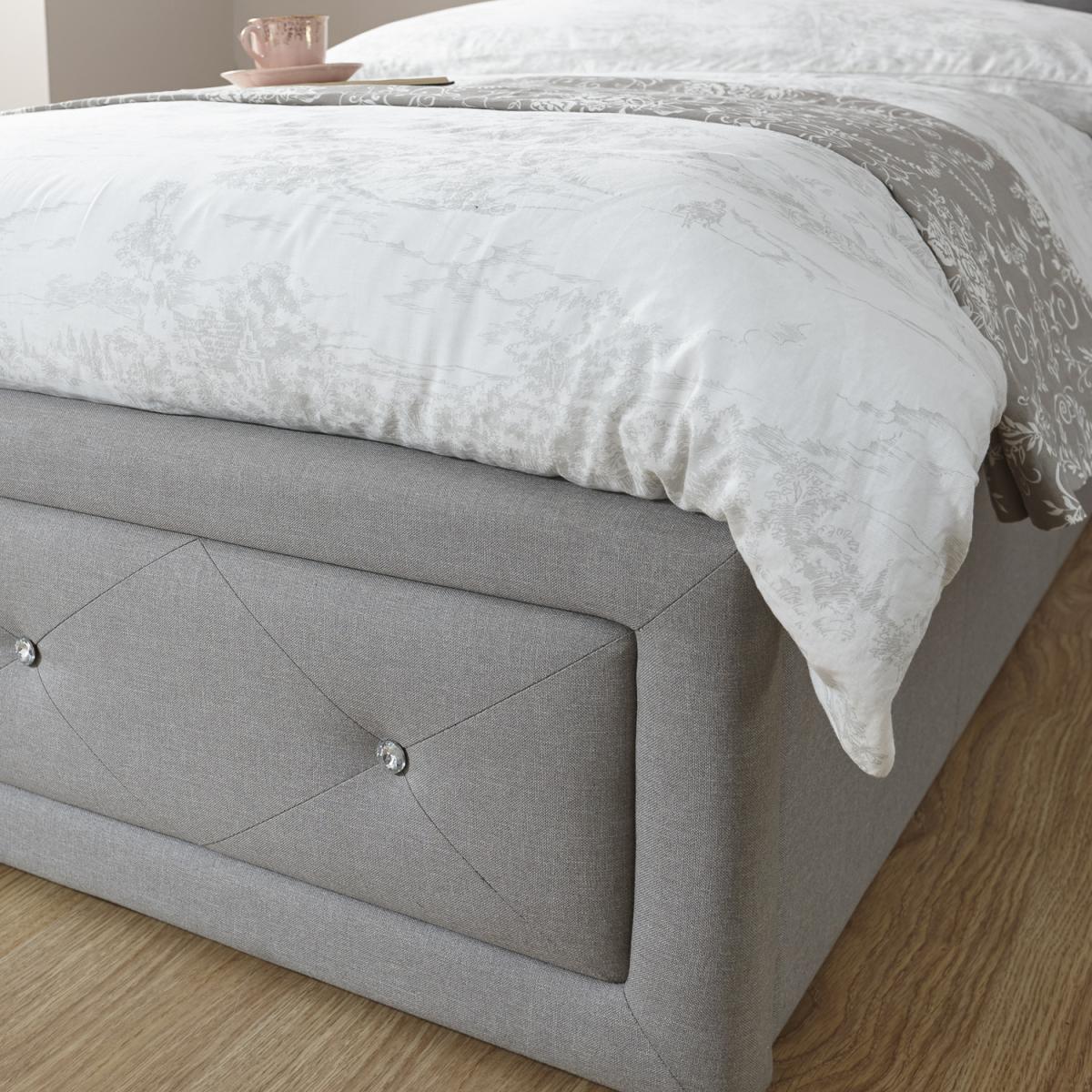 Hollywood Ottman Bed - Stone / Single – image 9