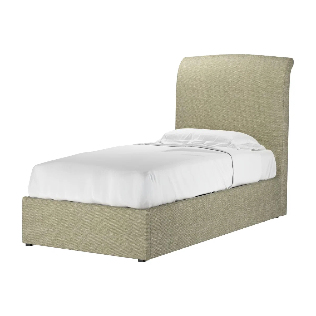 Thea Single Ottoman Bed in Palm Silky Jacquard Weave - sofa.com – image 1