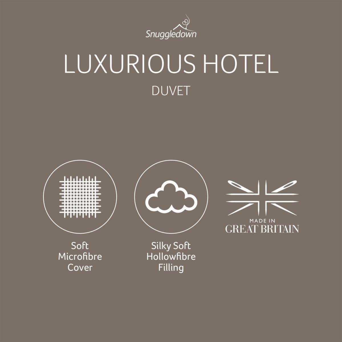 Snuggledown Luxurious Hotel 10.5 Tog Duvet - King size – image 7