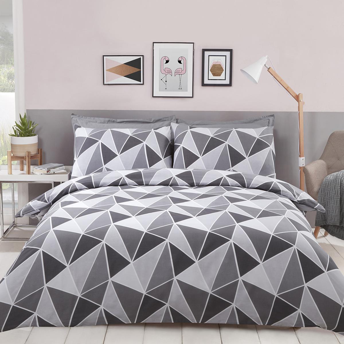 Leo Duvet Set - Grey / King – image 2
