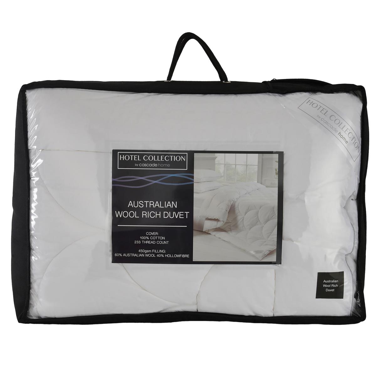 Australian Wool Duvet - White / King size – image 2