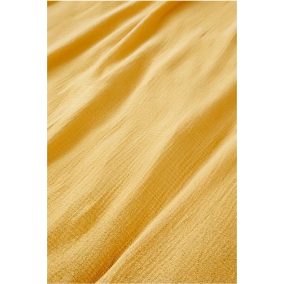 Crinkle Duvet Set - Yellow King at Urban Outfitters – image 5