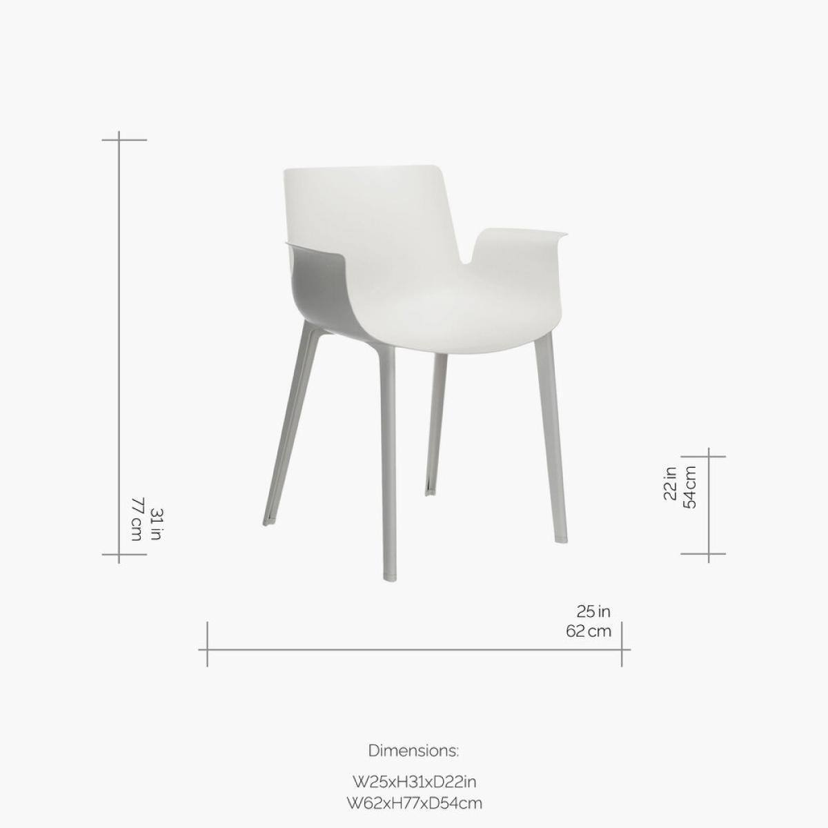 Kartell - Piuma Chair - White – image 5