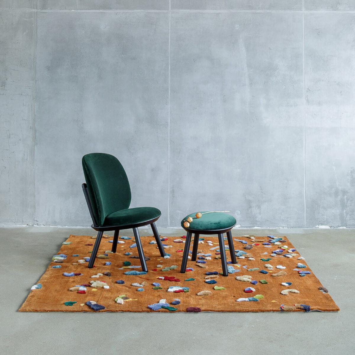 Black Ash/Buckden Naive Low Chair – image 2