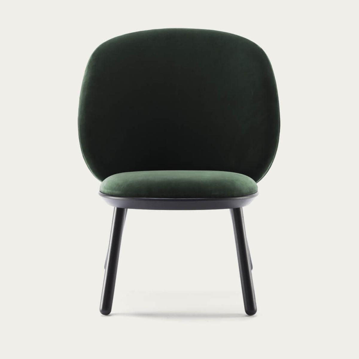 Black Ash/Buckden Naive Low Chair – image 1