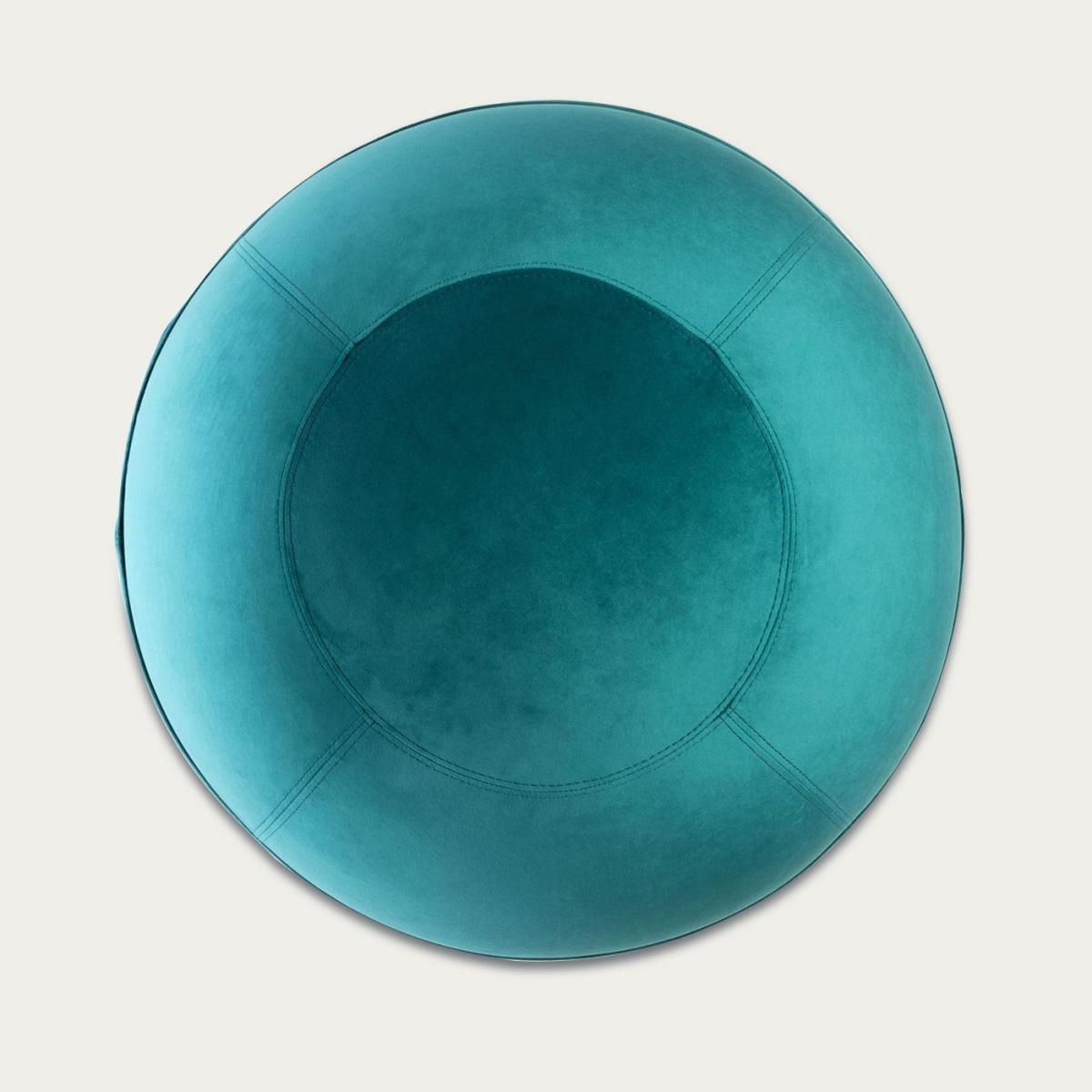 Sapphire Blue Velvet Bloon Seat L – image 5