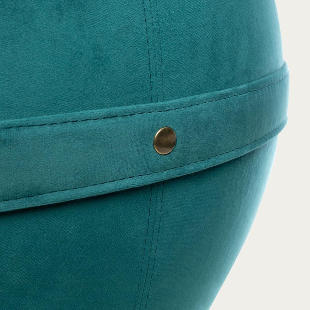 Sapphire Blue Velvet Bloon Seat L – image 6