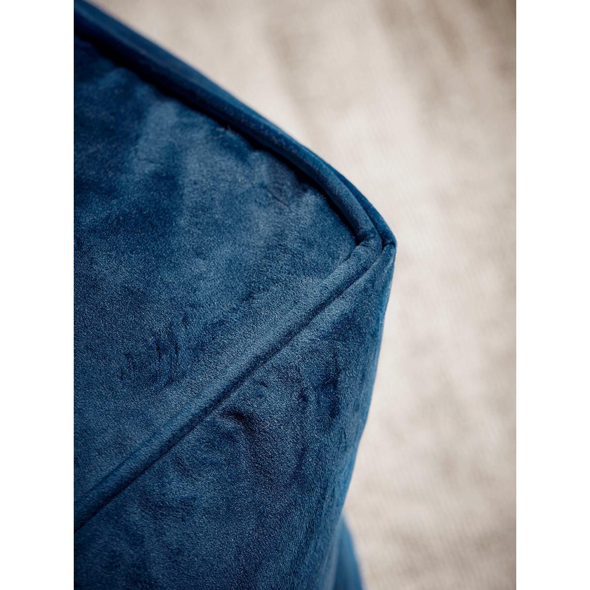Velvet Bean Chair Small - Navy – image 3