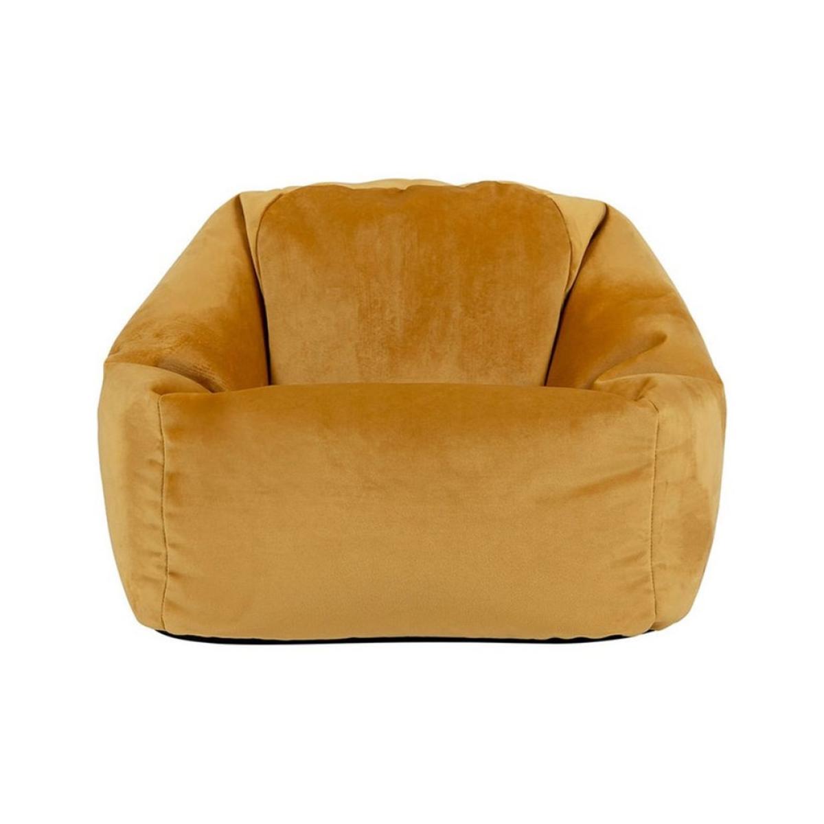 Icon Kids Aurora Velvet Bean Bag Chair - Grey – image 4