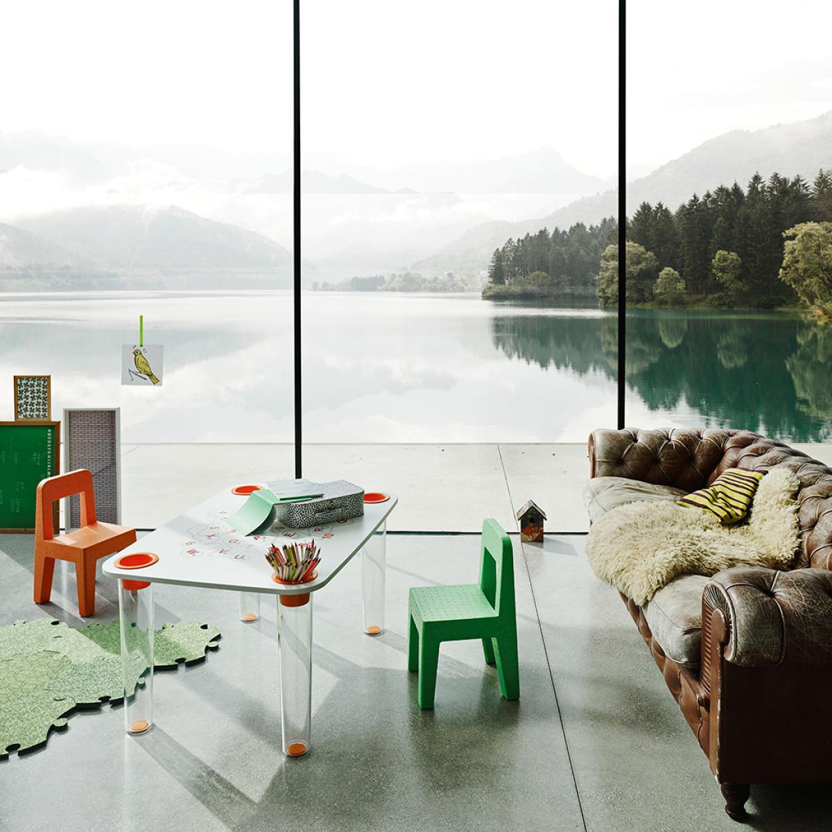 Seggiolina Pop Chair in Blue – image 6