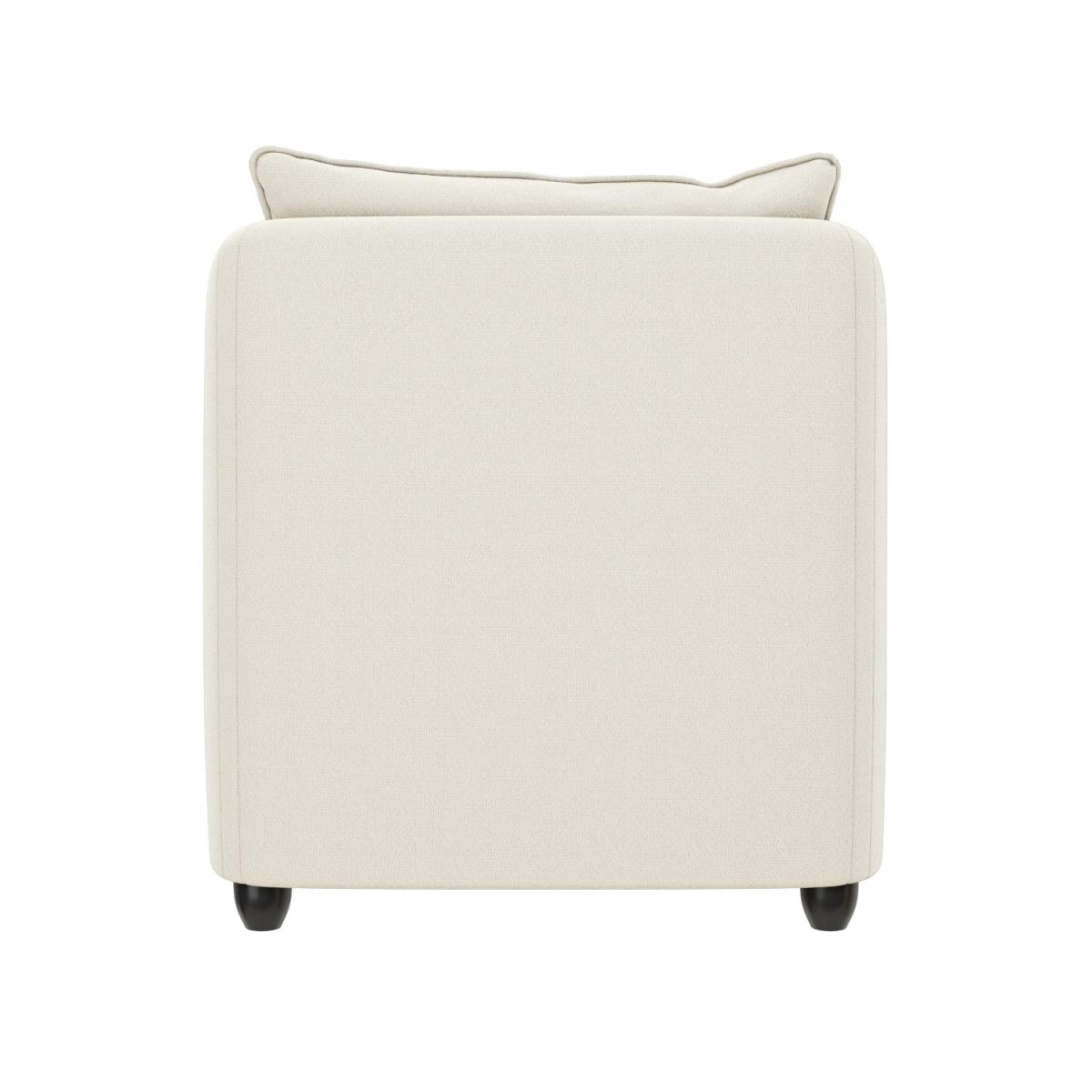 Cream Fabric Armchair - Kenko – image 5