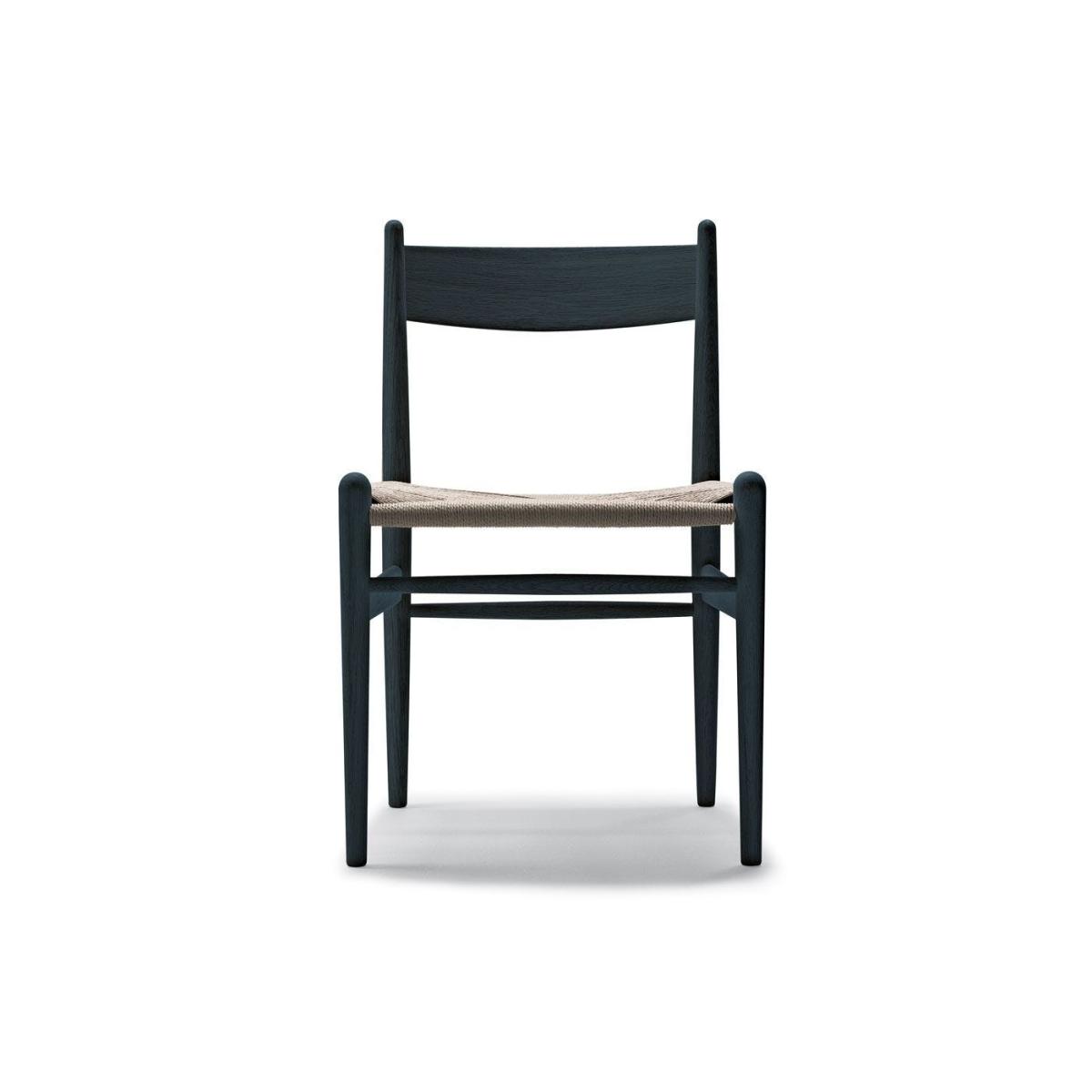 Carl Hansen & Son CH36 Chair Smoked Oiled Oak with Natural Cord - Heal's UK Furniture – image 2