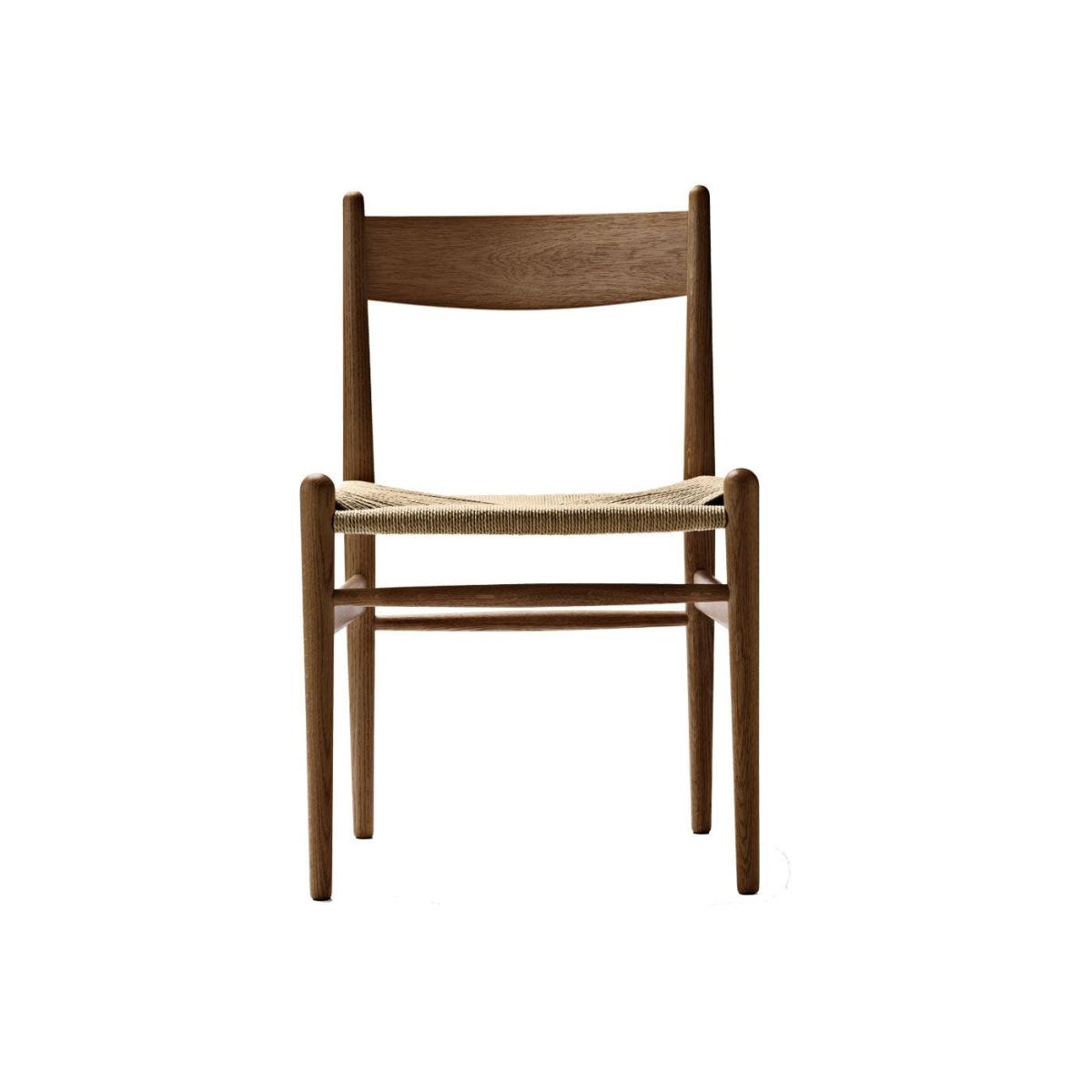 Carl Hansen & Son CH36 Chair Smoked Oiled Oak with Natural Cord - Heal's UK Furniture – image 3