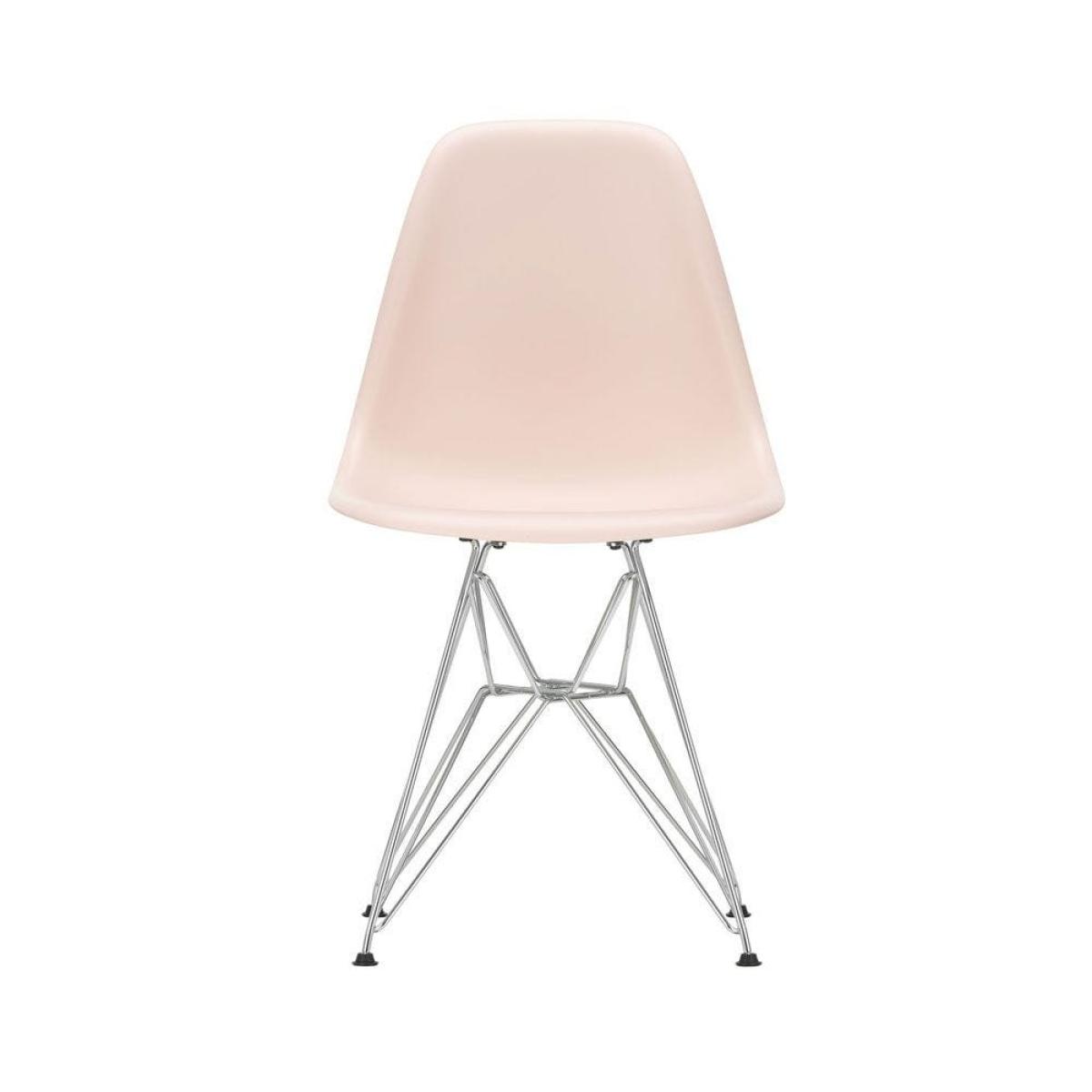 Vitra Eames DSR Side Chair New Height Light Grey Basic Dark Powder Coated Base - Heal's UK Furniture – image 31