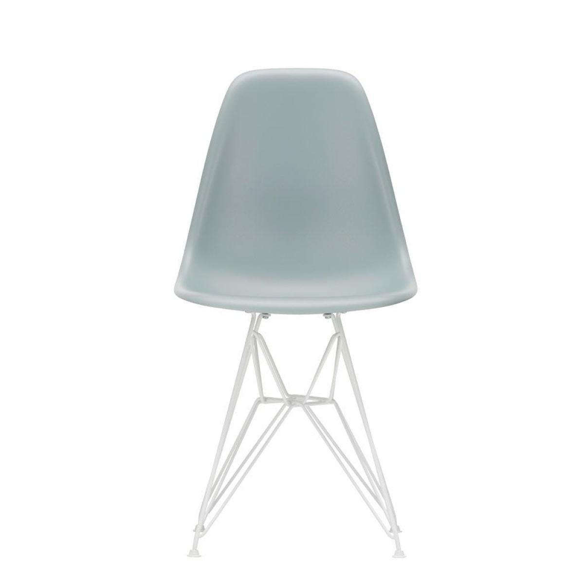 Vitra Eames DSR Side Chair New Height Light Grey Basic Dark Powder Coated Base - Heal's UK Furniture – image 34