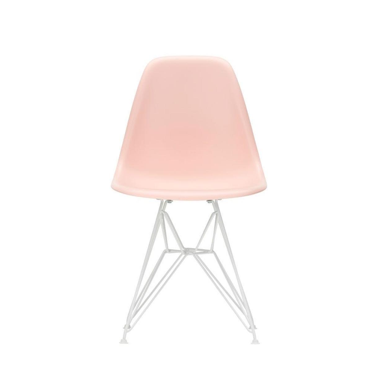 Vitra Eames DSR Side Chair New Height Light Grey Basic Dark Powder Coated Base - Heal's UK Furniture – image 6