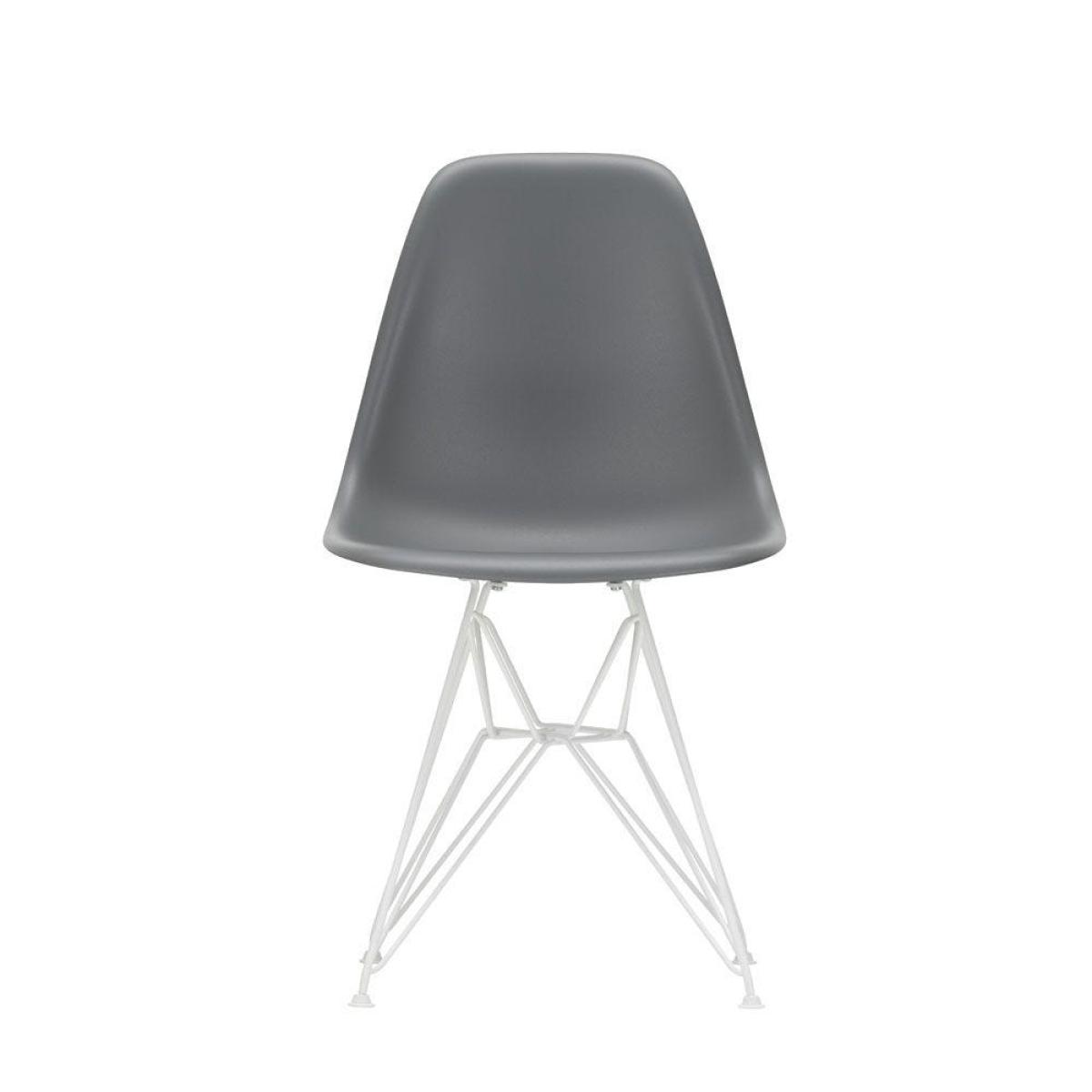 Vitra Eames DSR Plastic Chair Forest White Powder Coated Base Felt Glides - Heal's UK Furniture – image 12
