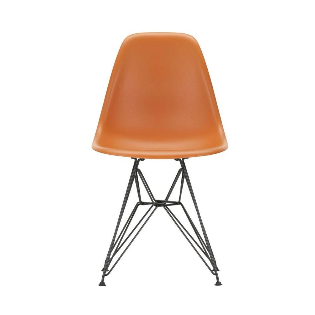Vitra Eames DSR Plastic Chair Forest White Powder Coated Base Felt Glides - Heal's UK Furniture – image 19