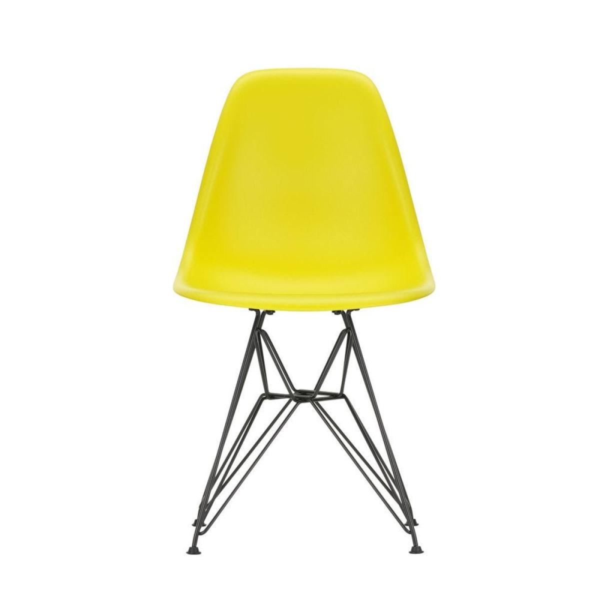 Vitra Eames DSR Plastic Chair Forest White Powder Coated Base Felt Glides - Heal's UK Furniture – image 36