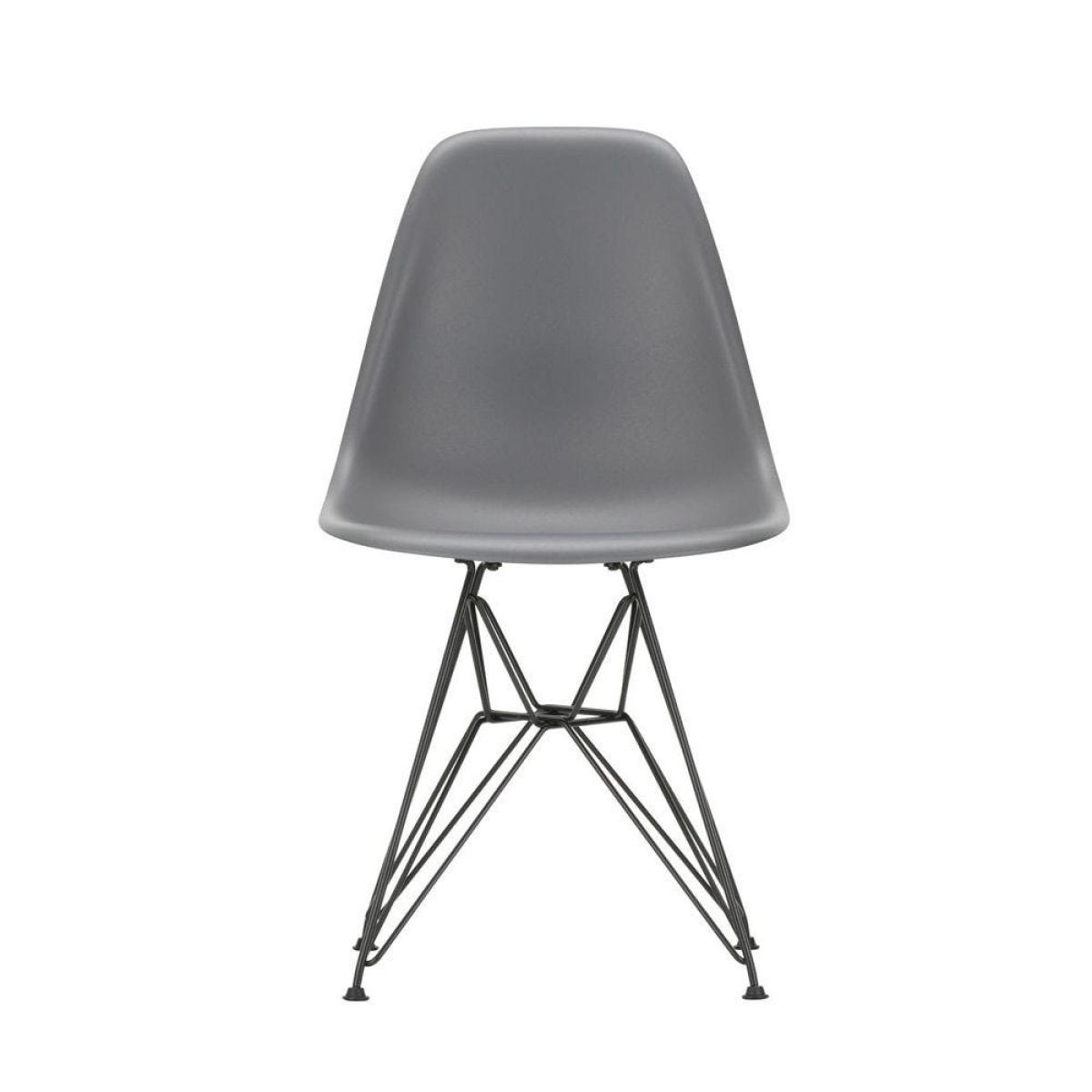 Vitra Eames DSR Plastic Chair Forest White Powder Coated Base Felt Glides - Heal's UK Furniture – image 41