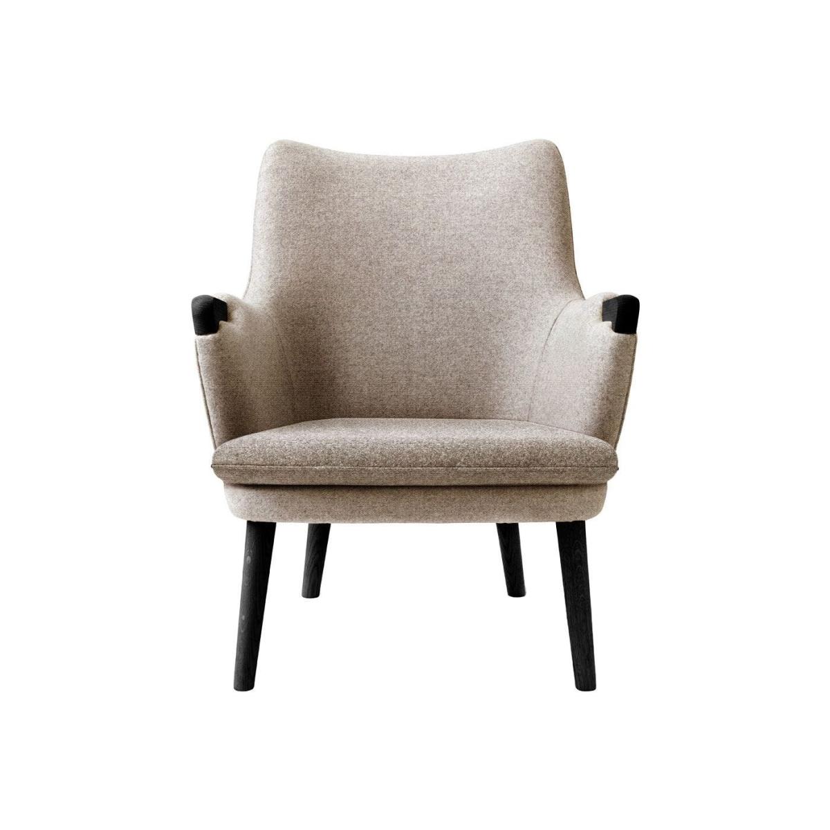 Carl Hansen & Son CH71 Lounge Chair Walnut Oil Shell Hallingdal 130 Cushion Moss 004 - Heal's UK Furniture – image 14