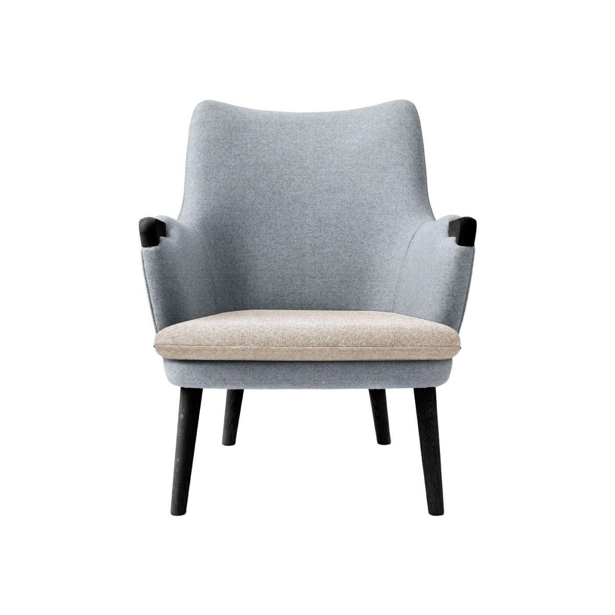 Carl Hansen & Son CH71 Lounge Chair Walnut Oil Shell Hallingdal 130 Cushion Moss 004 - Heal's UK Furniture – image 18