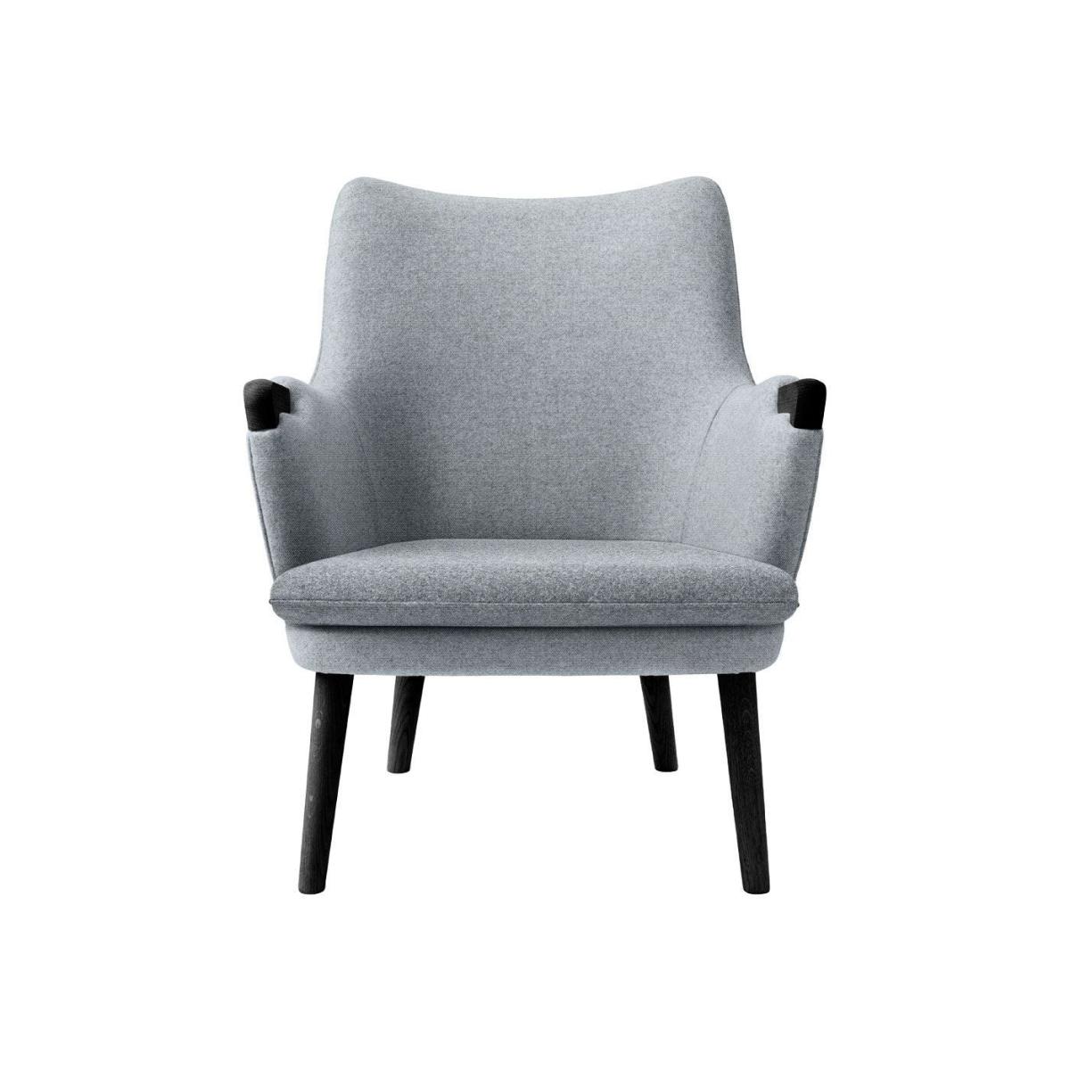 Carl Hansen & Son CH71 Lounge Chair Walnut Oil Shell Hallingdal 130 Cushion Moss 004 - Heal's UK Furniture – image 4
