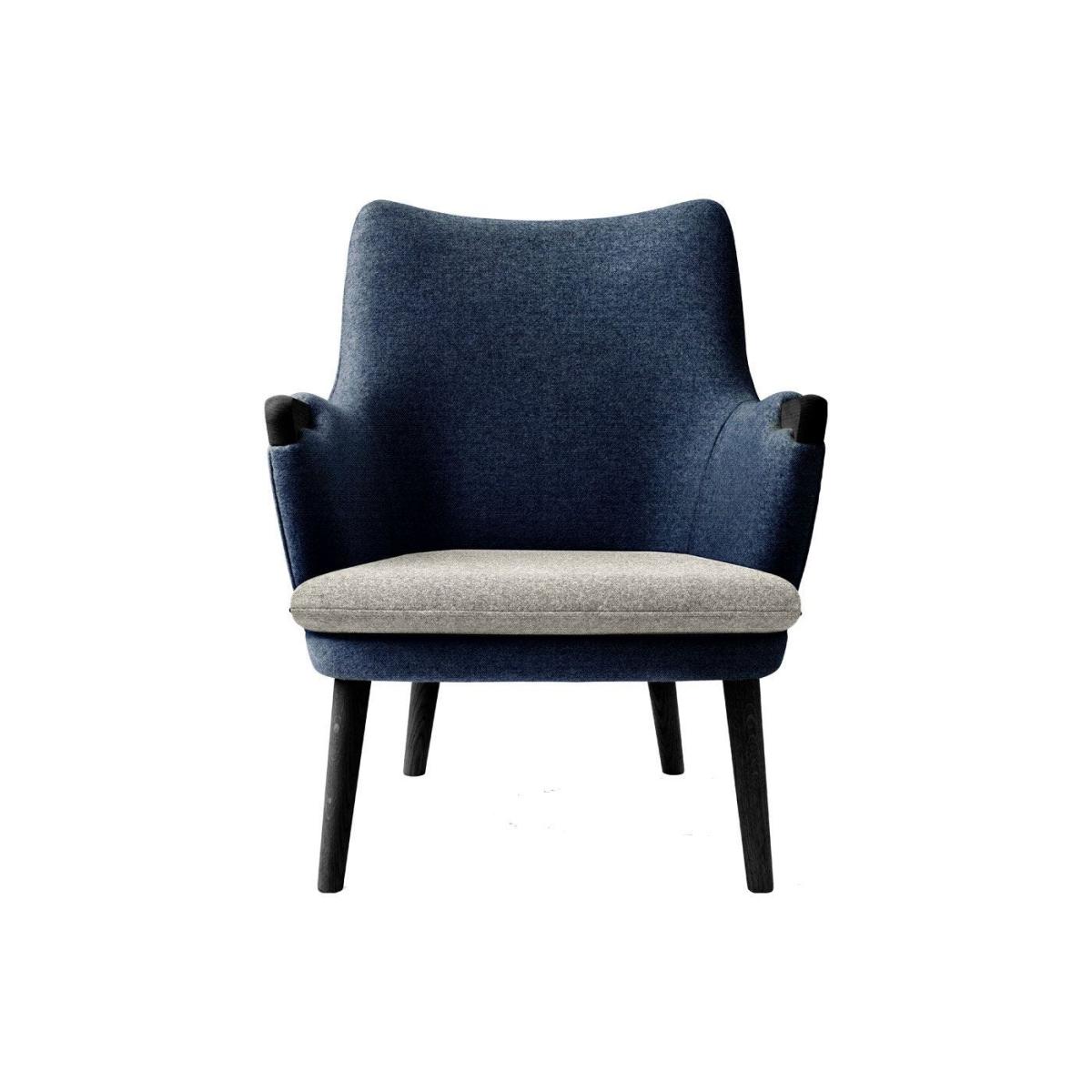 Carl Hansen & Son CH71 Lounge Chair Walnut Oil Shell Hallingdal 130 Cushion Moss 004 - Heal's UK Furniture – image 9