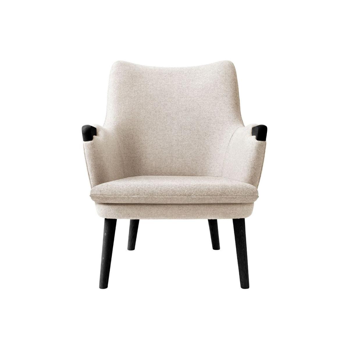 Carl Hansen & Son CH71 Lounge Chair Walnut Oil Shell Hallingdal 130 Cushion Moss 004 - Heal's UK Furniture – image 10