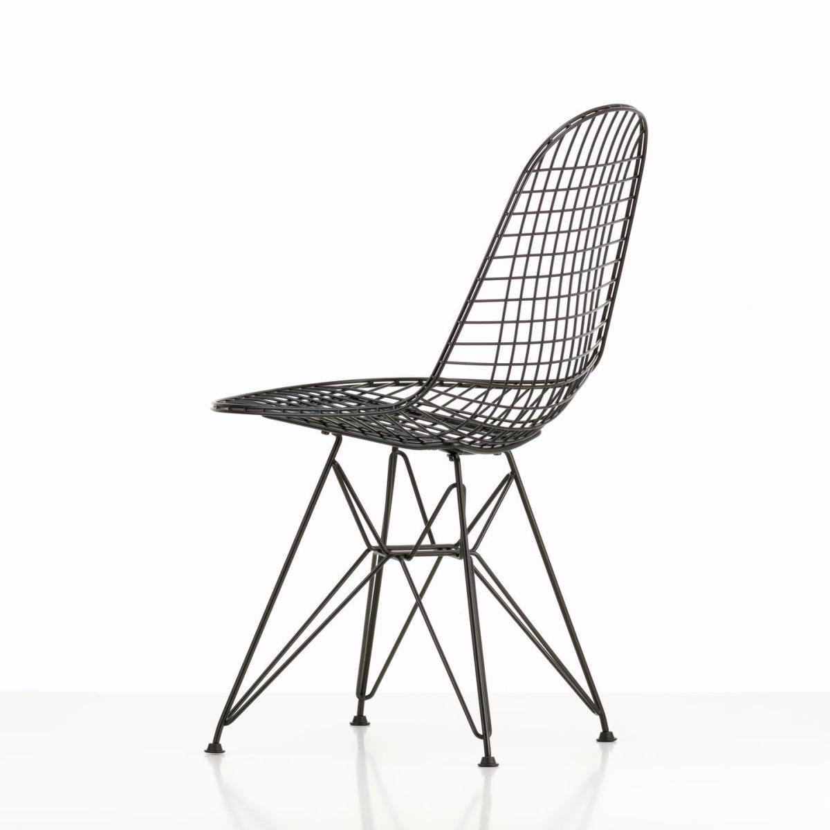 Wire Chair DKR Chair - / By Charles & Ray Eames, 1951 by Vitra Black – image 2