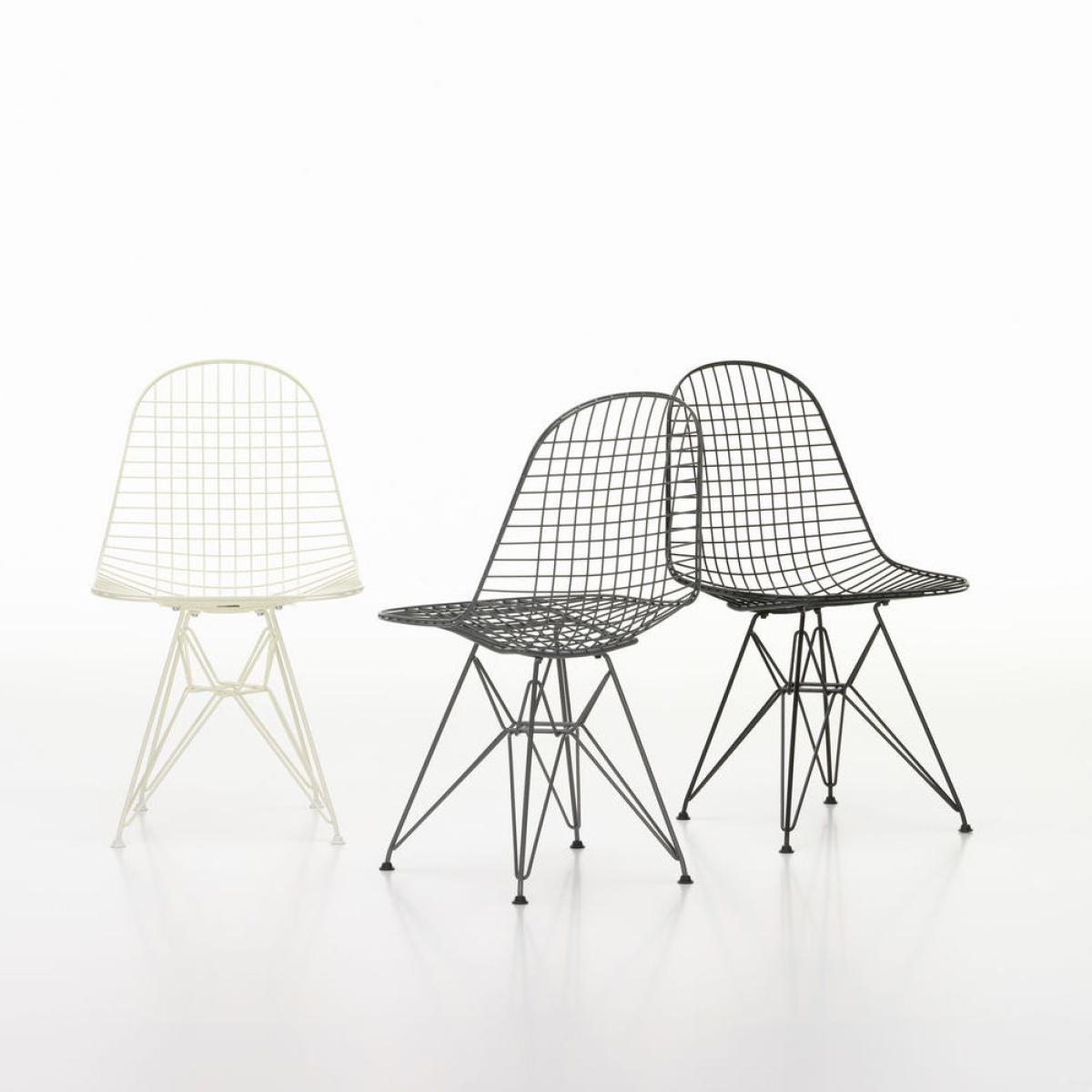Wire Chair DKR Chair - / By Charles & Ray Eames, 1951 by Vitra Black – image 9
