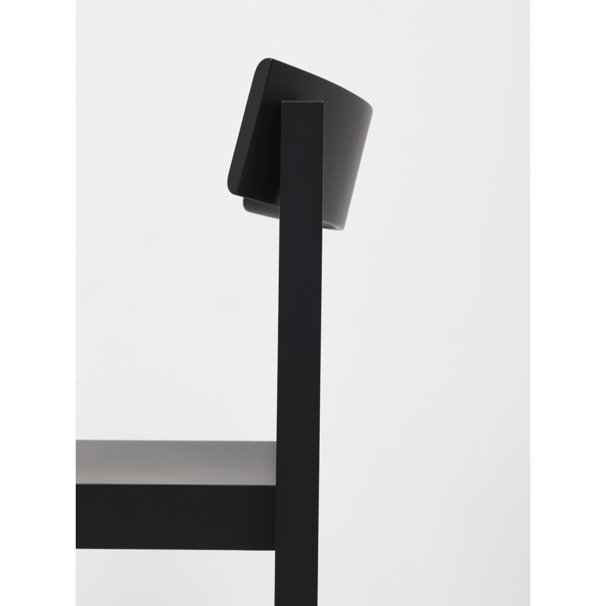 Primo Stacking chair - / Wood by Mattiazzi Black – image 3