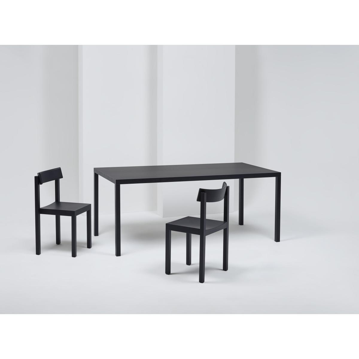 Primo Stacking chair - / Wood by Mattiazzi Black – image 5