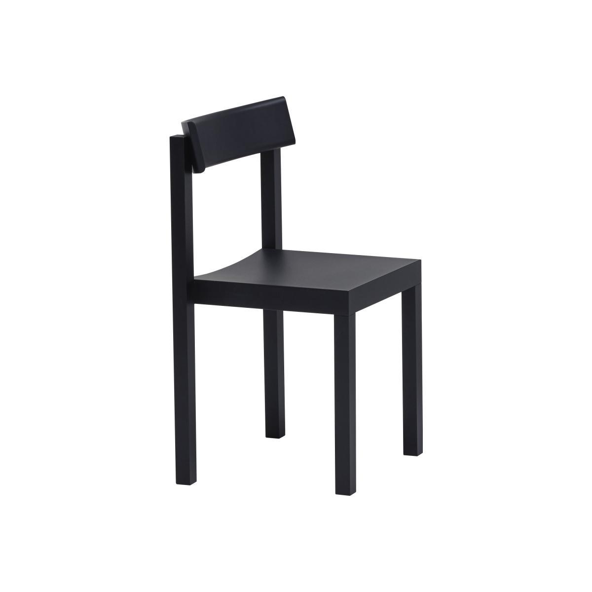 Primo Stacking chair - / Wood by Mattiazzi Black – image 1