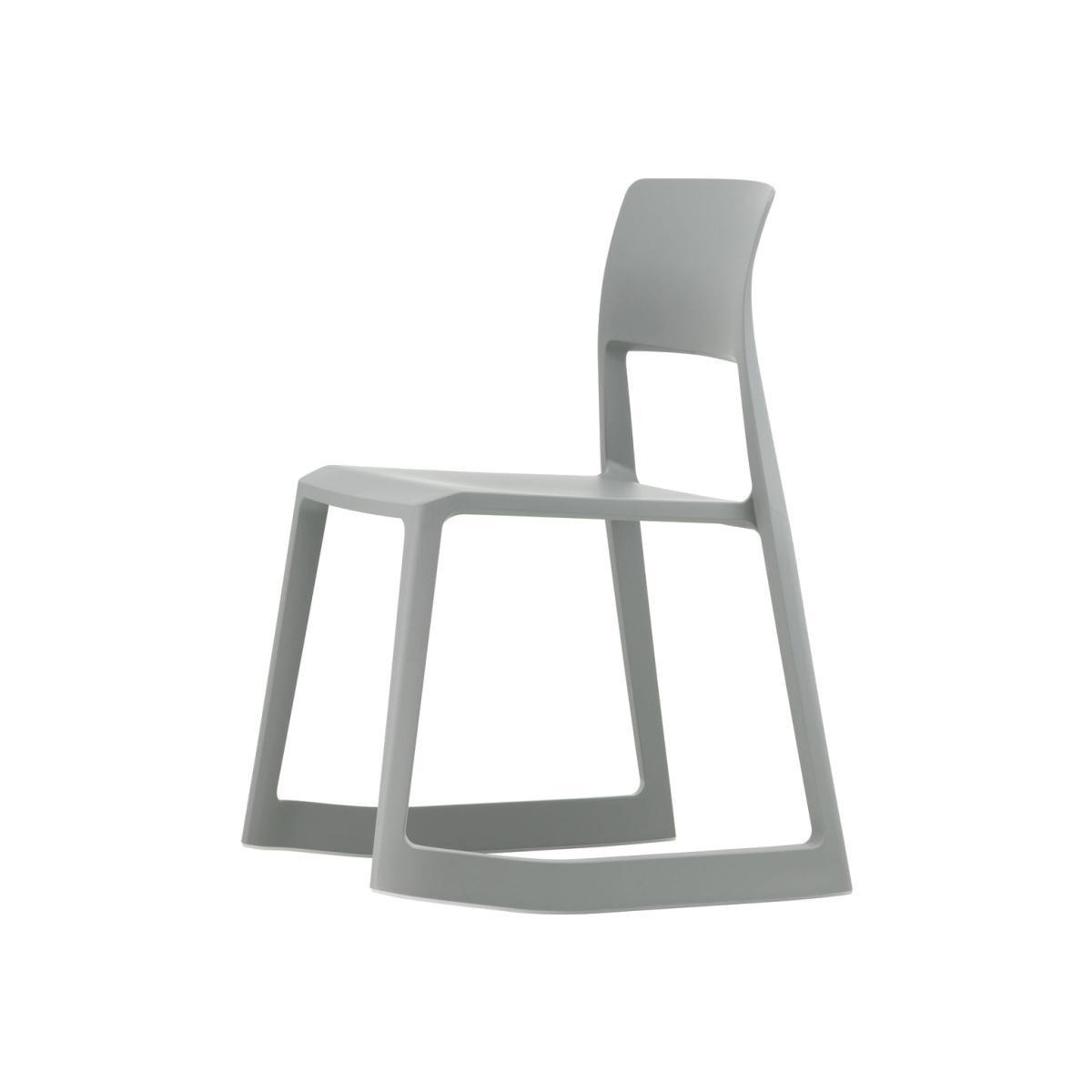 Tip Ton RE Chair - / Recycled plastic - Tilting & ergonomic by Vitra Grey – image 1
