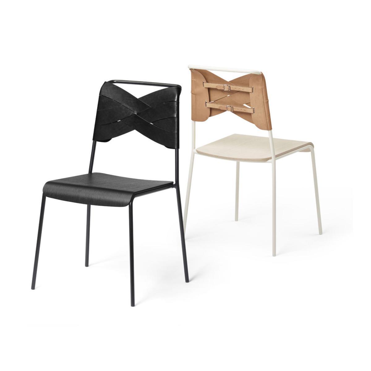 Torso Chair - Leather by Design House Stockholm Brown/Beige/Natural wood – image 6