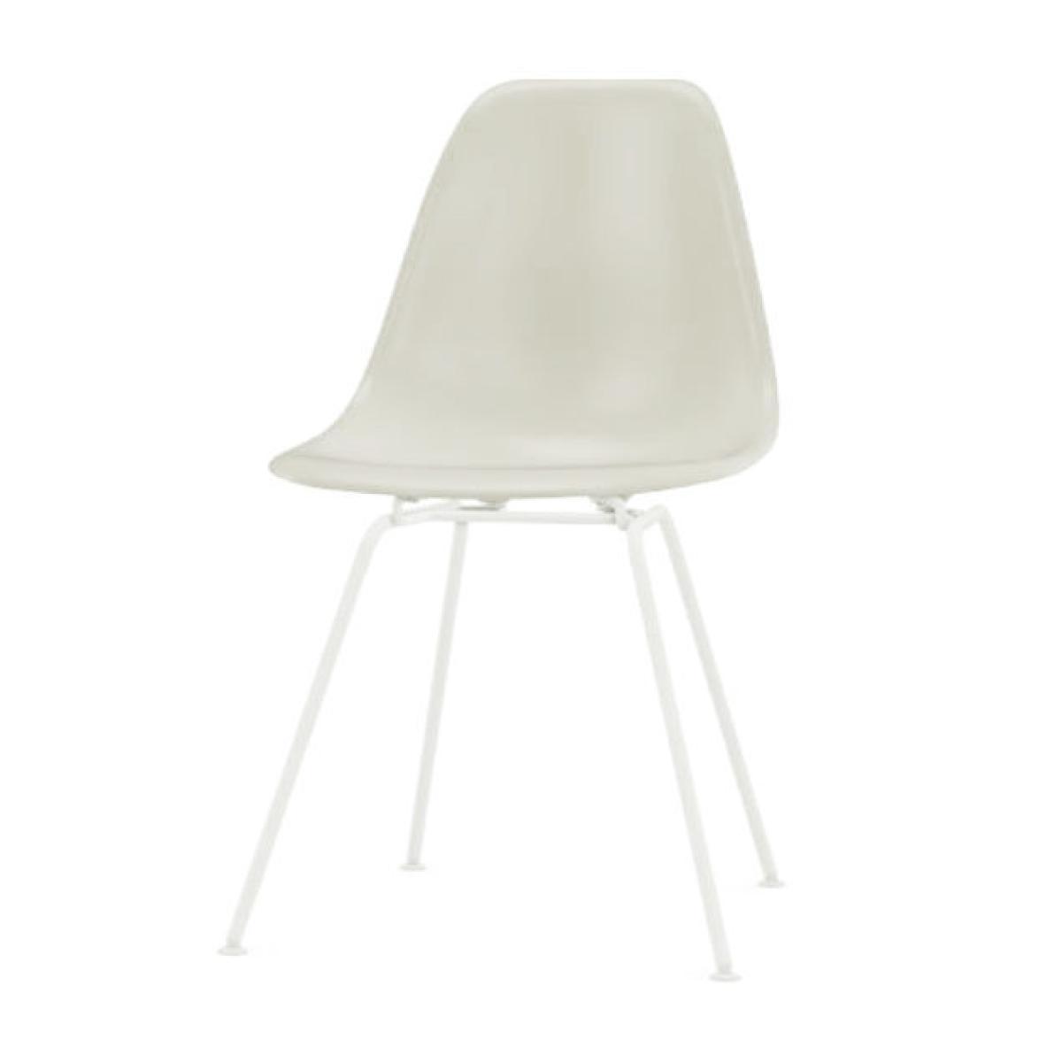 DSX - Eames Plastic Side Chair Chair - / (1950) - White legs by Vitra Grey – image 2