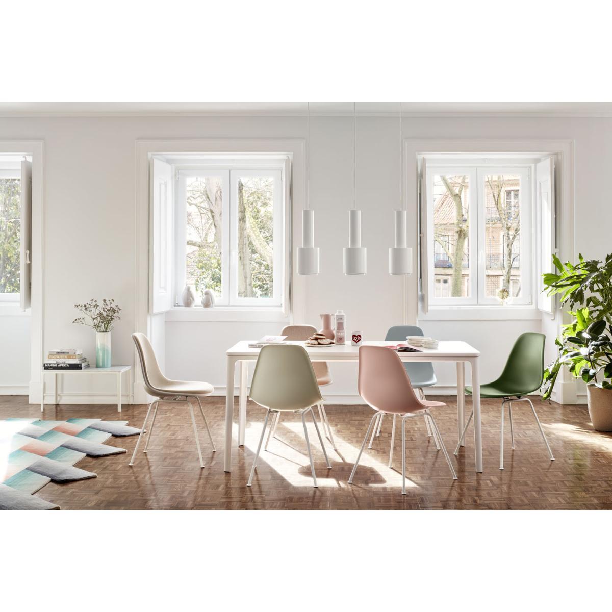 DSX - Eames Plastic Side Chair Chair - / (1950) - White legs by Vitra Grey – image 5