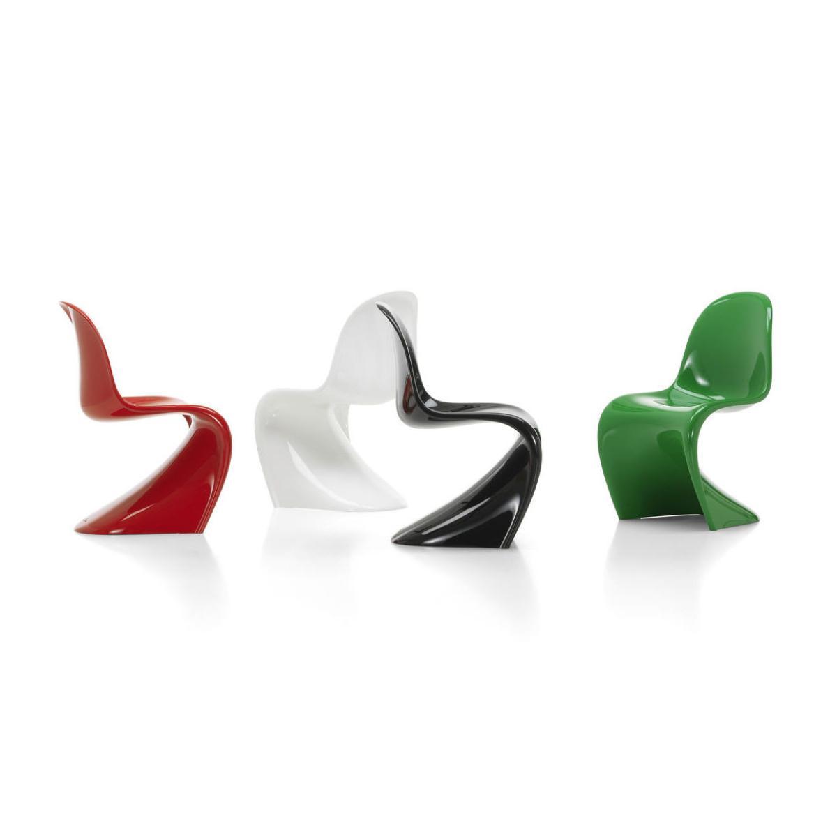 Panton Chair Classic Chair - / By Verner Panton, 1959 - Rigid polyurethane foam by Vitra Green – image 5