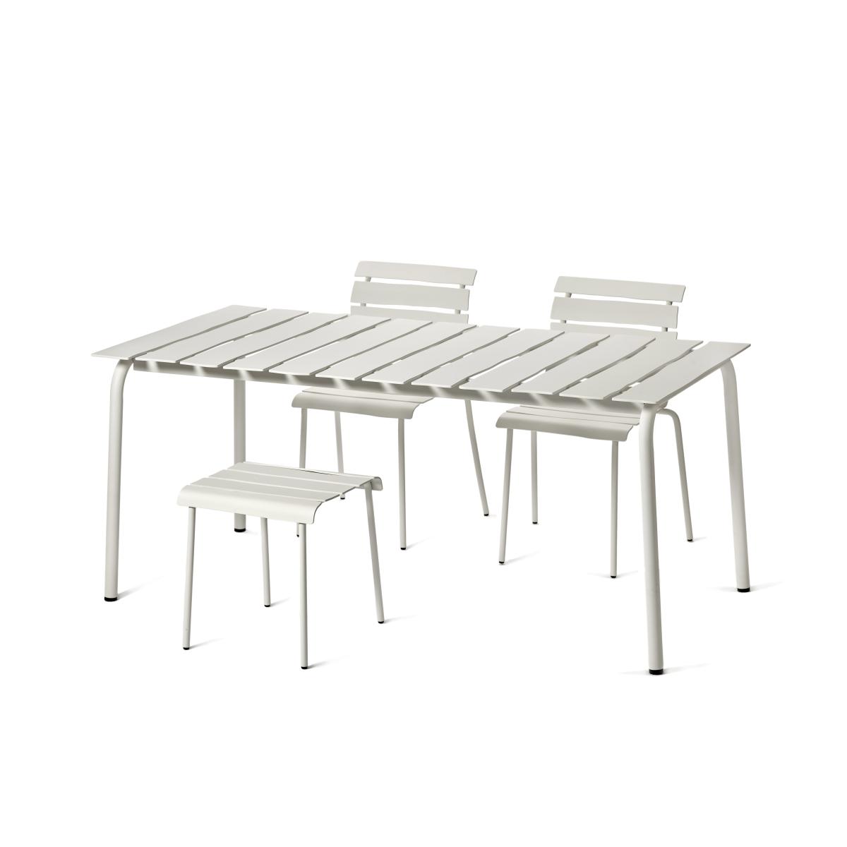 Aligned Stacking chair - / By Maarten Baas - Aluminium by valerie objects White – image 8