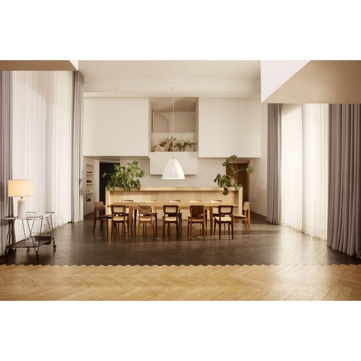 C-Chair Chair - / Paper cord - 1947 reissue by Gubi Natural wood – image 5