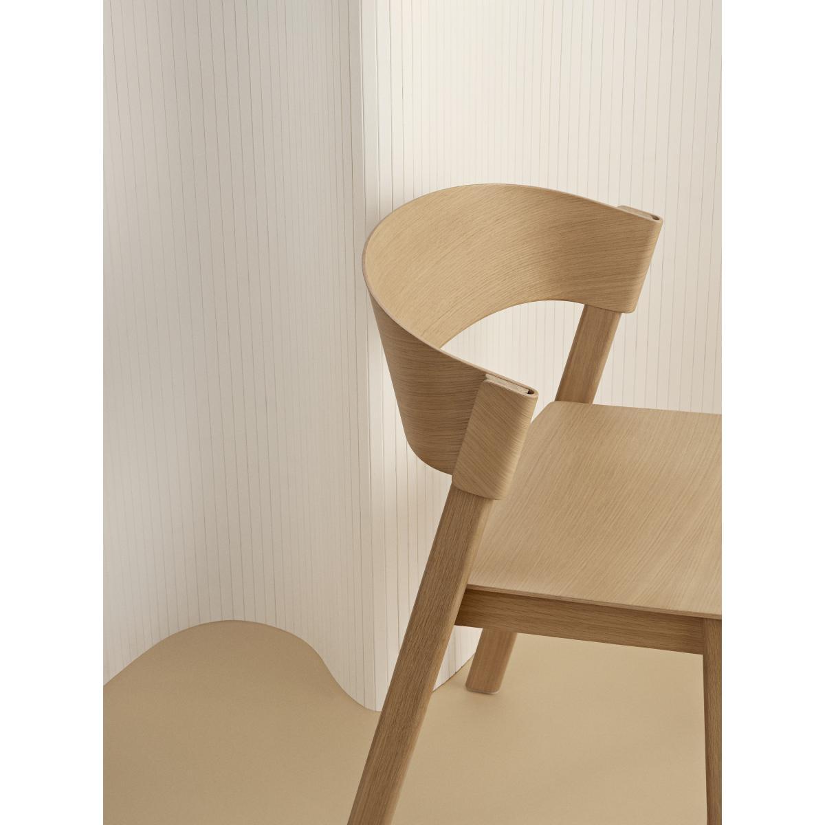 Cover Stacking chair - / Wood by Muuto Natural wood – image 5